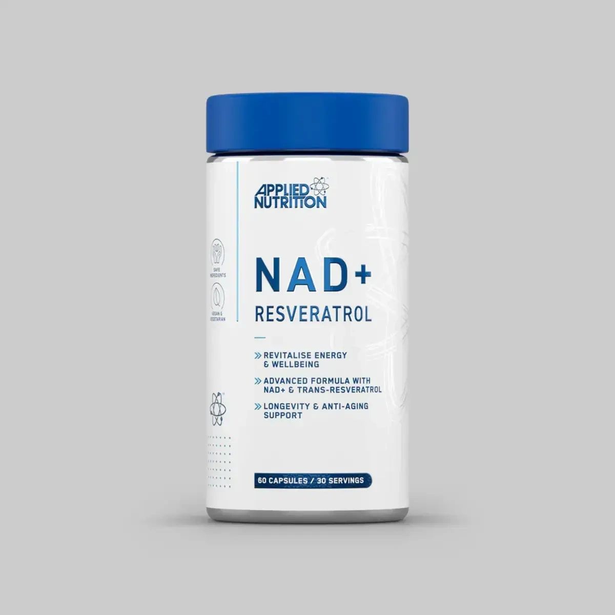 Applied Nad+ Resveratrol Kapseln 60 St