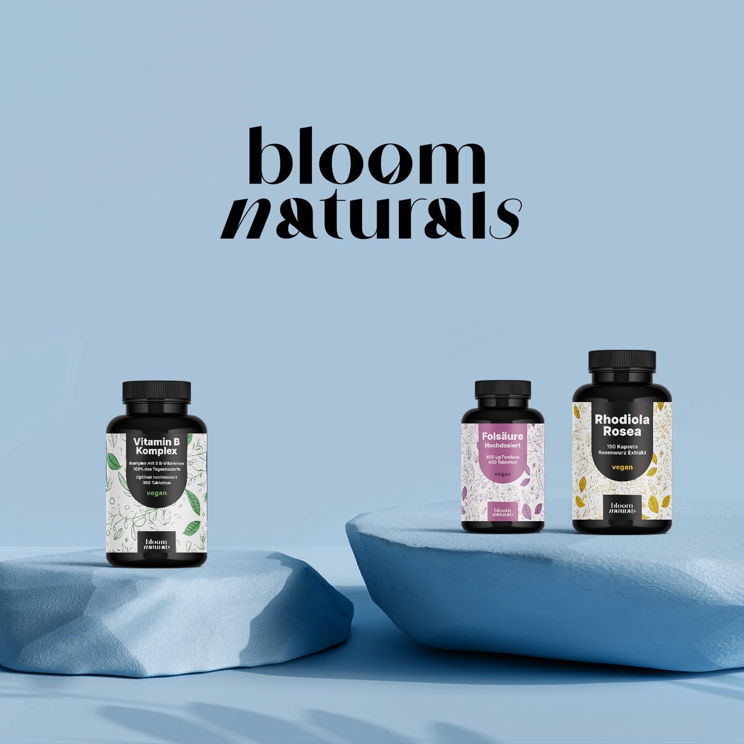 Bloom Naturals Vitamin B Komplex Tabletten