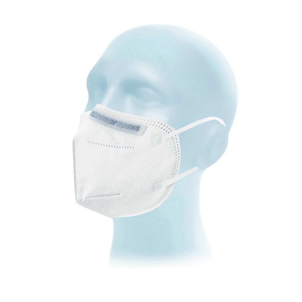 Meditrade Respima FFP 2 Faltmaske ohne Ventil Ohrschlaufen 20 St Gesichtsmaske