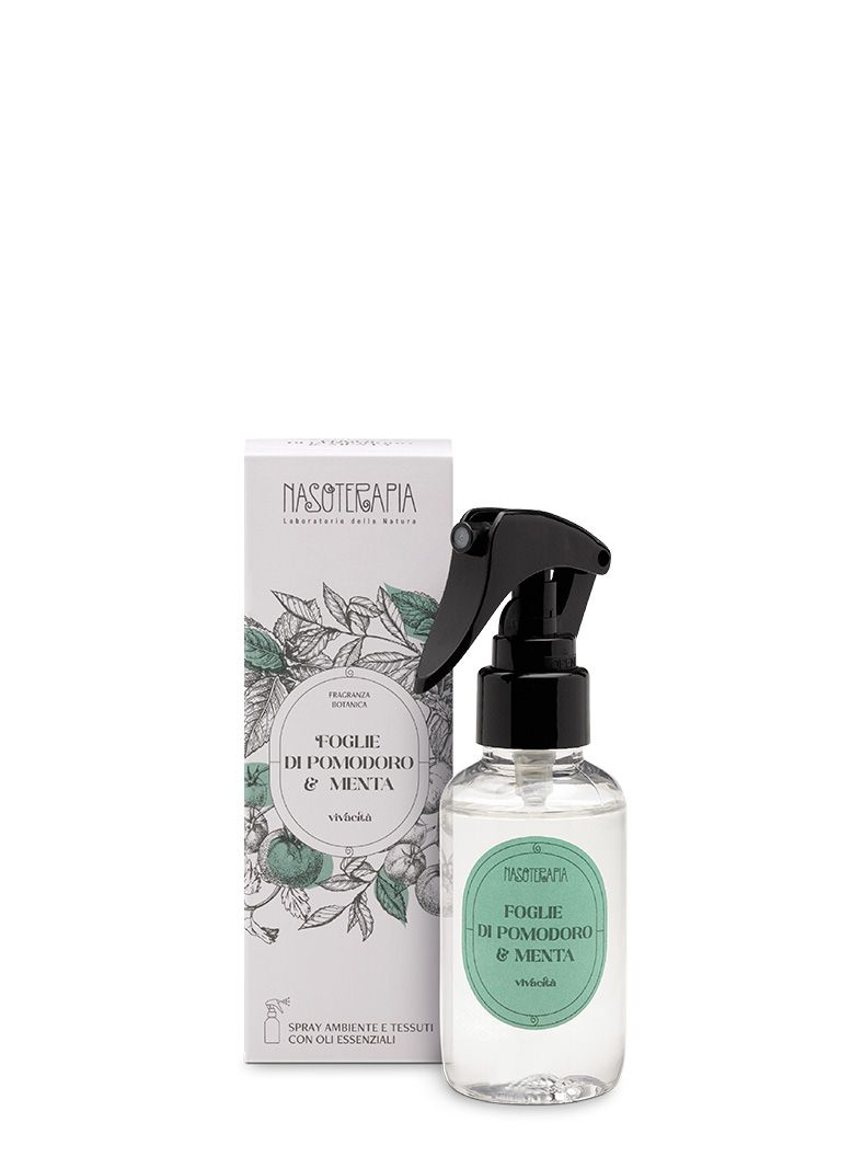 Nasoterapia - Spray Ambiente e tessuti Foglie di Pomodoro e Menta
