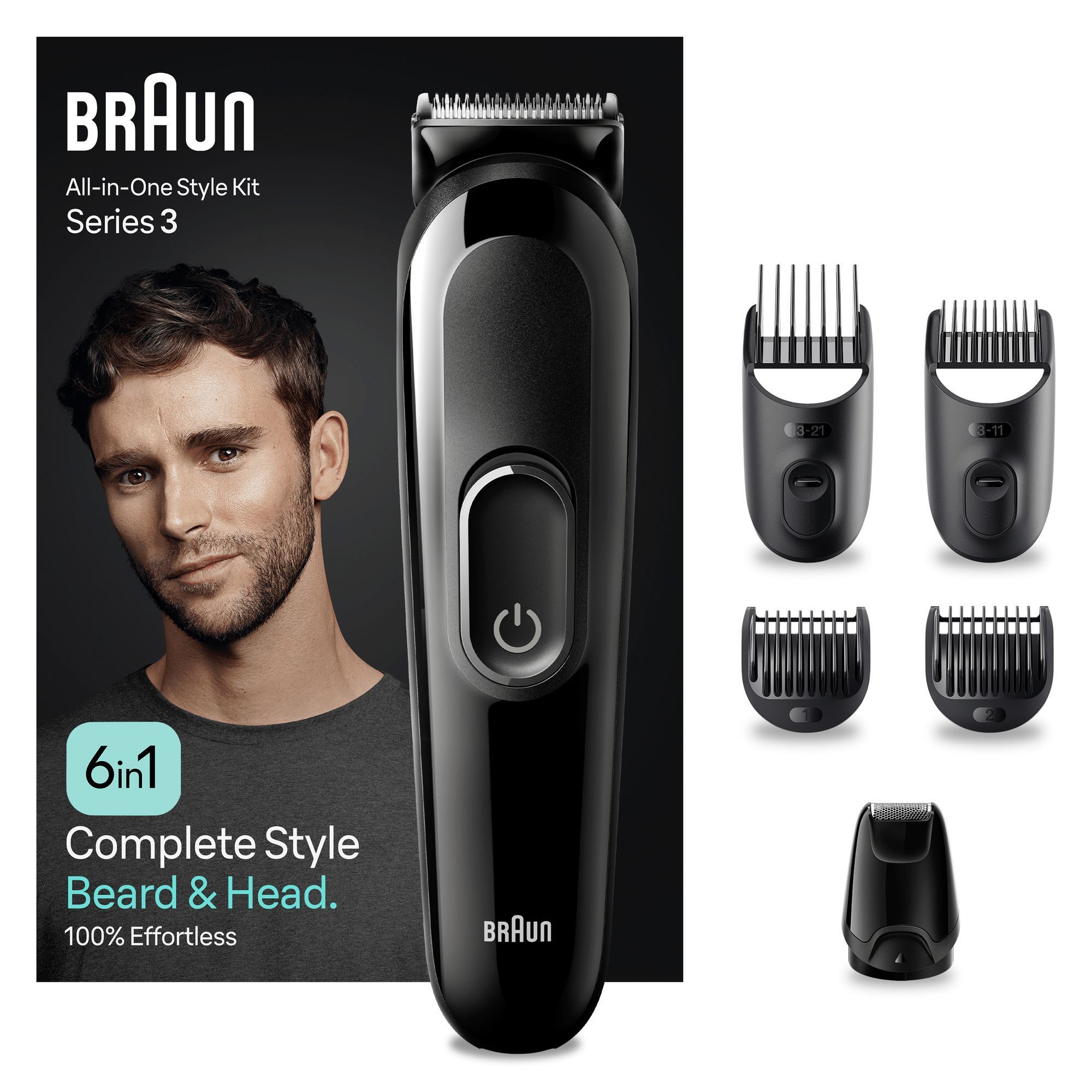 Braun All-In-One SET Bodygrooming Bartschneider Trimmer Mgk3410 1 St