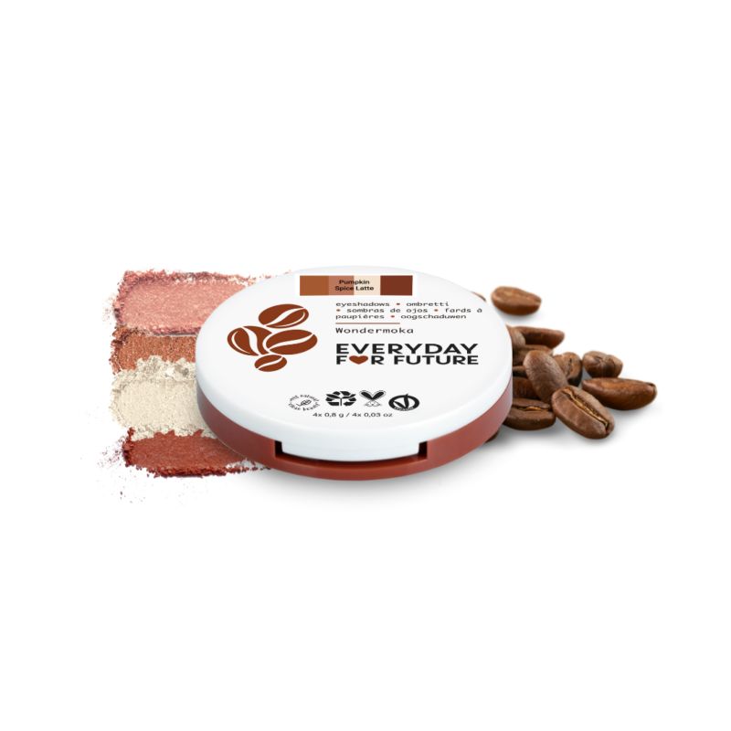 Everyday For Future - Quad Ombretti con Olio di Caffè - Pumpkin Spice Latte