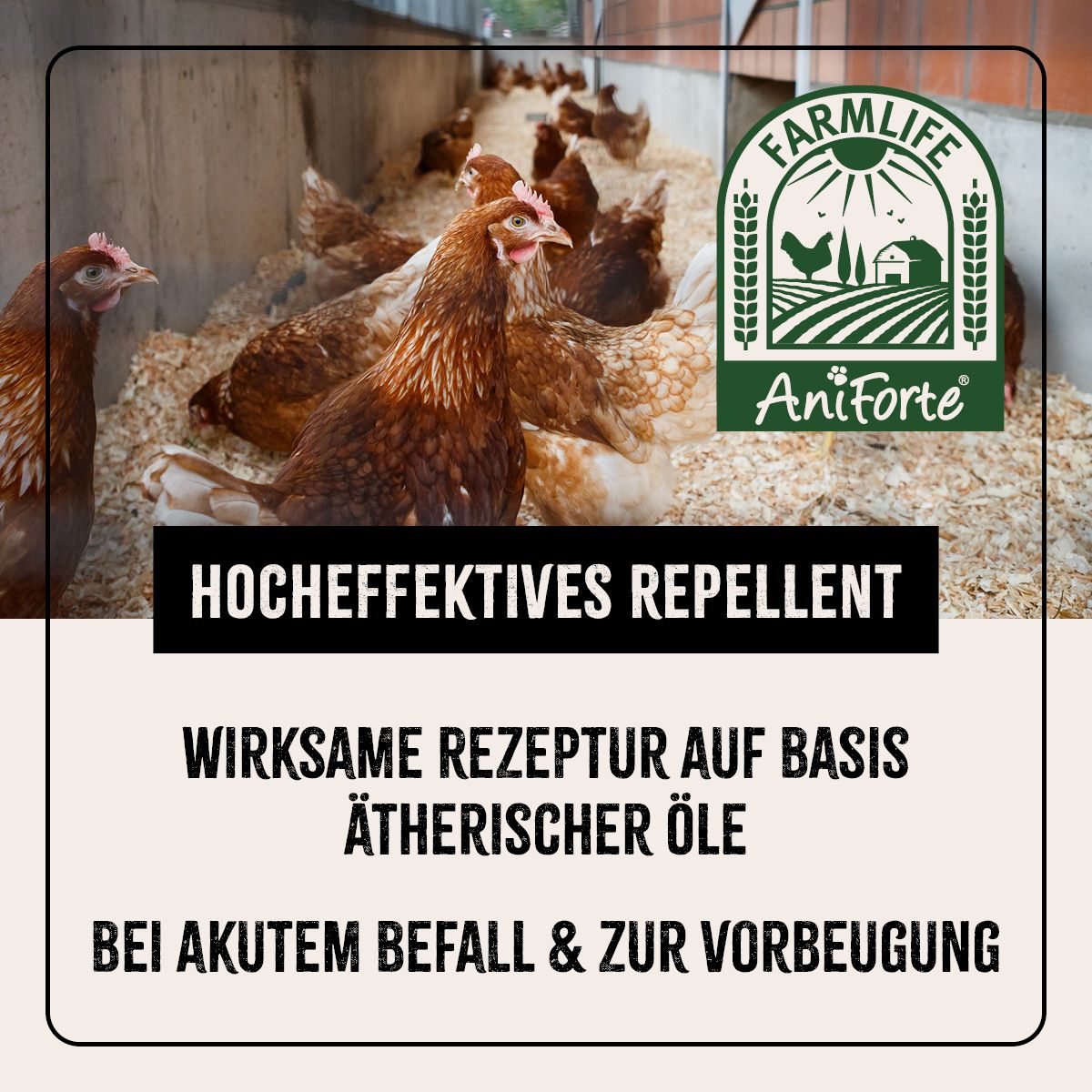 AniForte Milben-STOP Spray für Hühner & Geflügel 500 ml