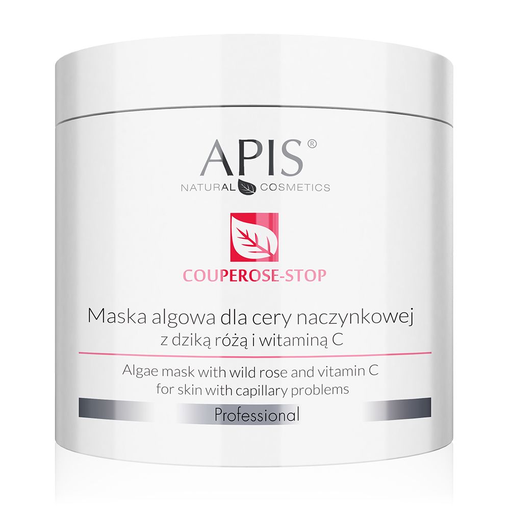 APIS COUPEROSE - STOP, Algenmaske mit Hagebuttenextrakt und Vitamin C