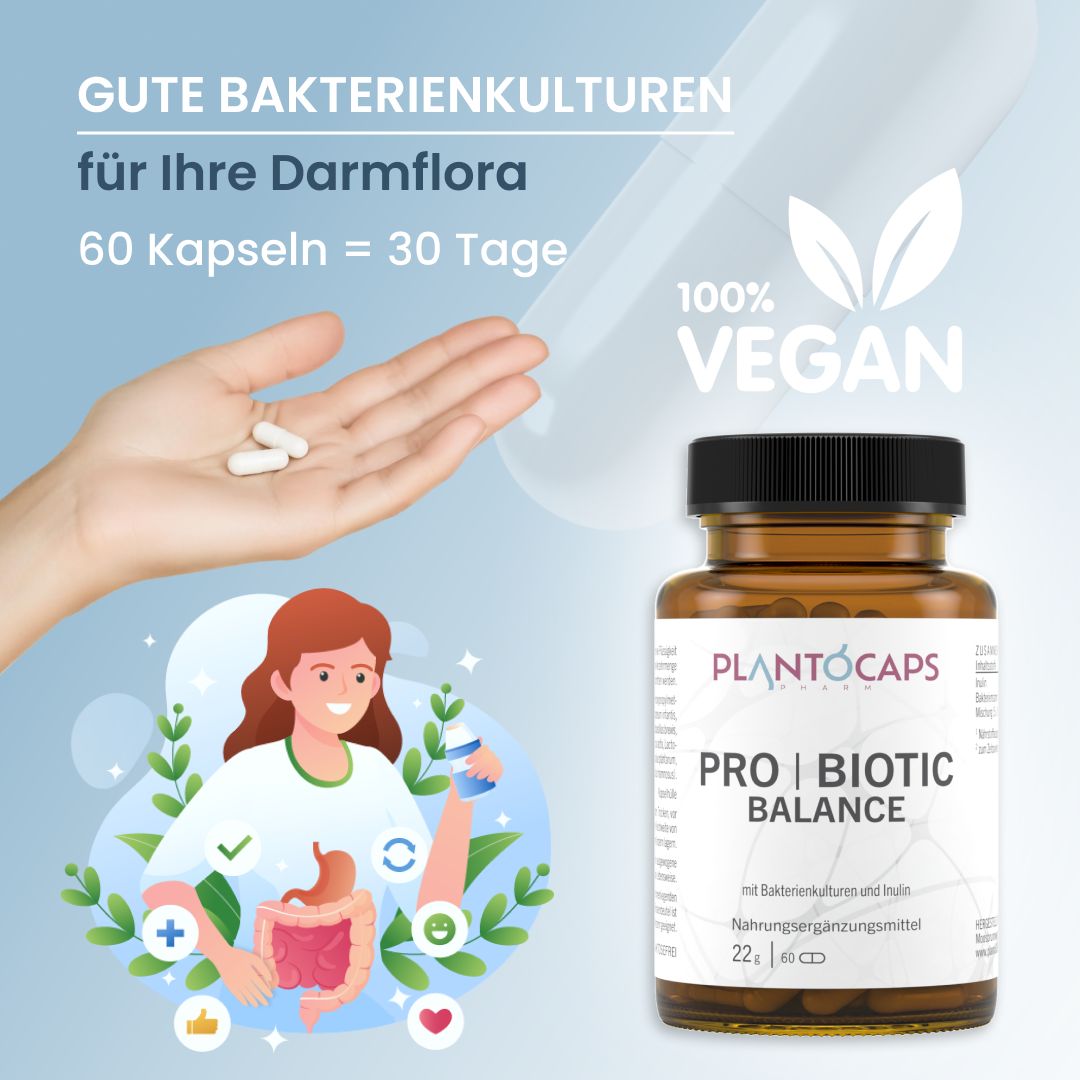 plantoCAPS® PRO | Biotic PUR Balance 60 St Kapseln