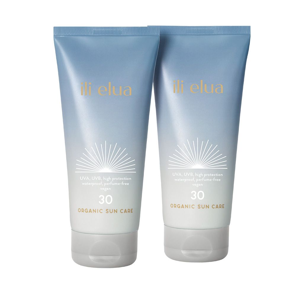 ili elua Set - Mineralische Sonnencreme für Gesicht und Körper LSF 30