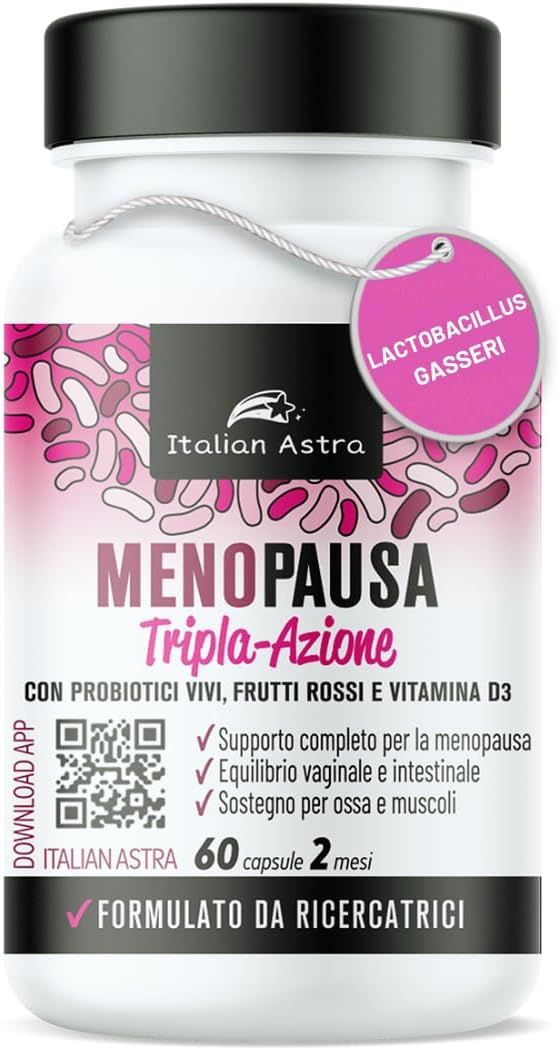 ITALIAN ASTRA Probiotici Menopausa trattamento 2 mesi
