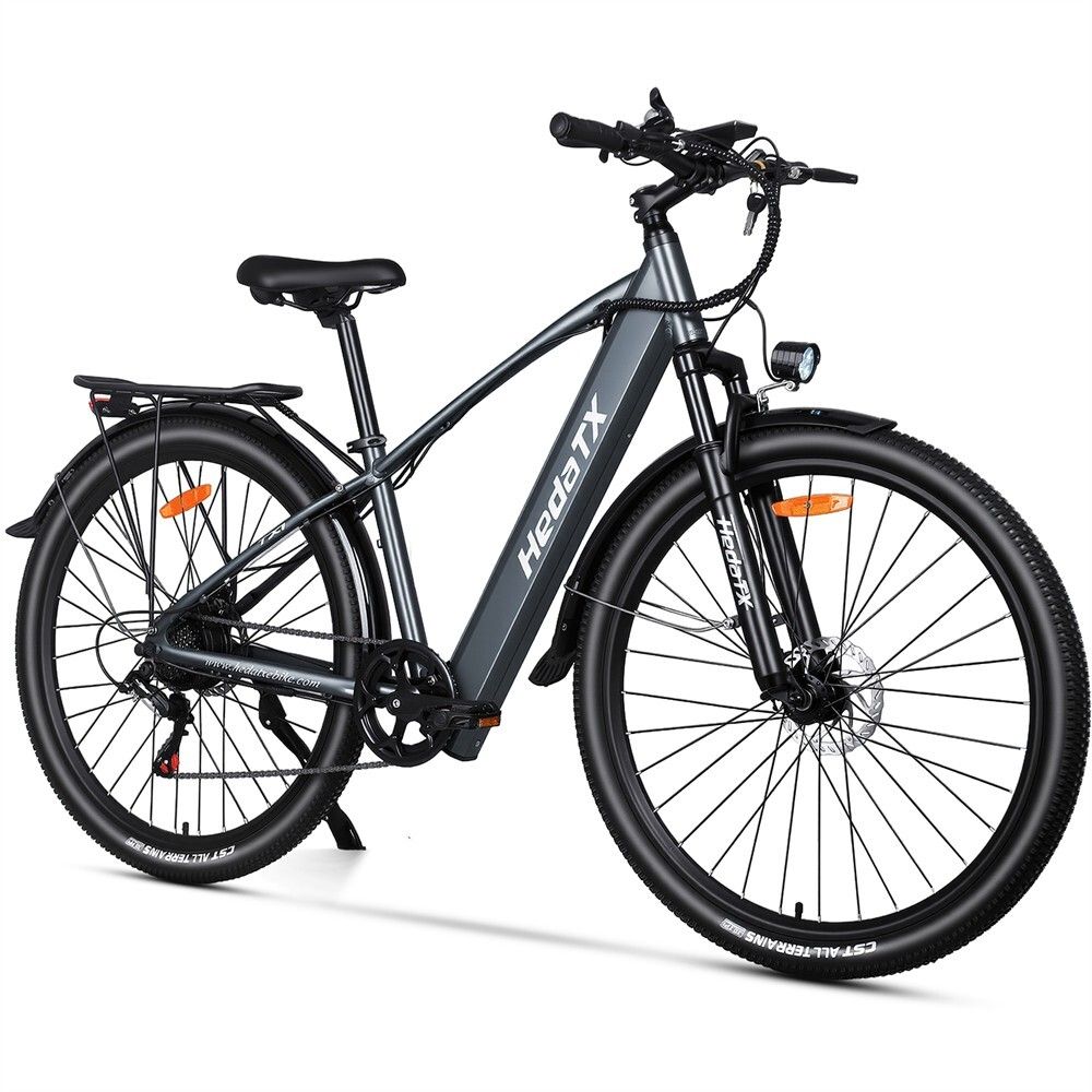HedaTX TX1 Elektrofahrrad, 48 V, 16 Ah, herausnehmbarer Akku, 74 x 5,3 cm (29 x 2,1 Zoll)