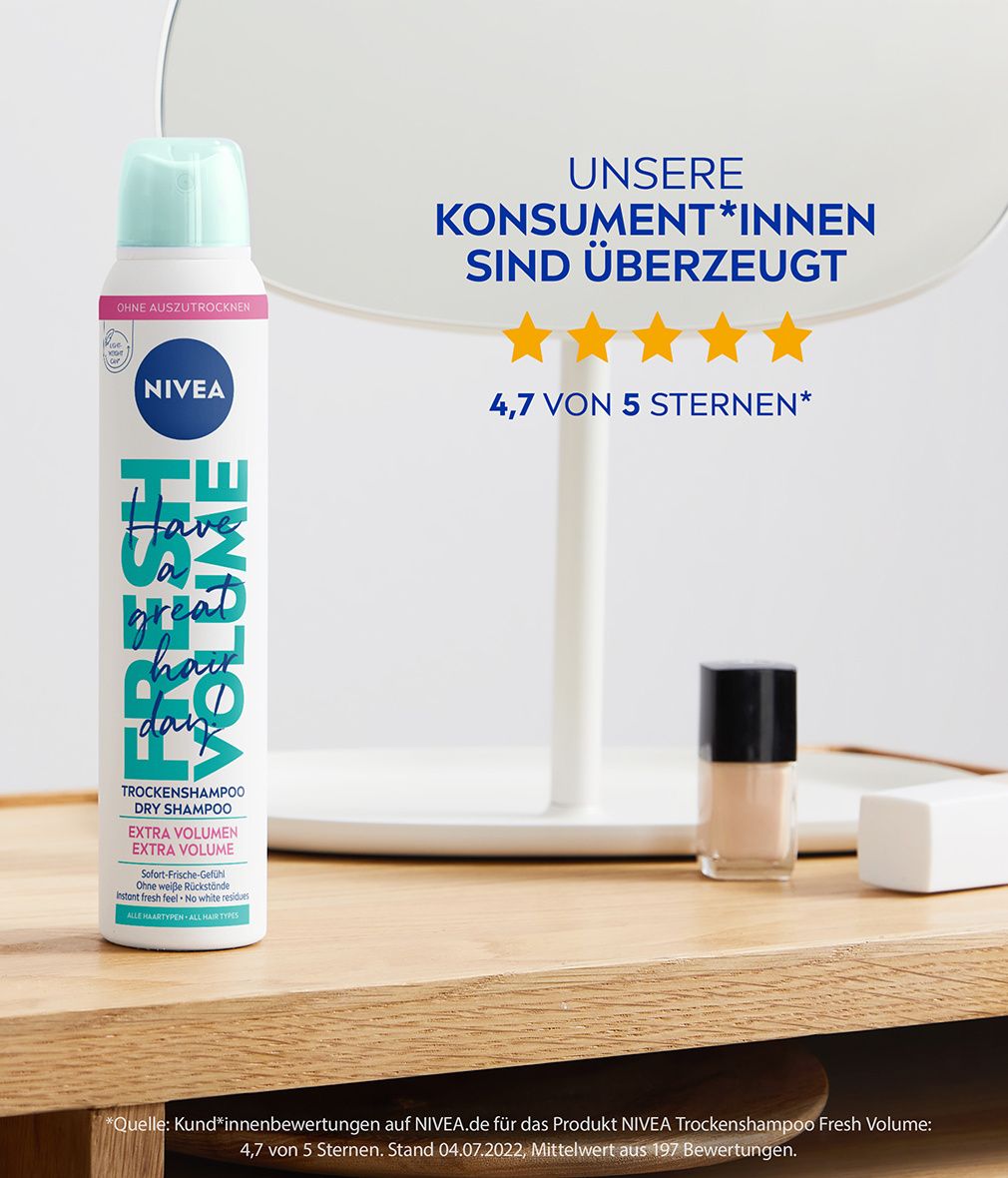 NIVEA Trockenshampoo Fresh Volume