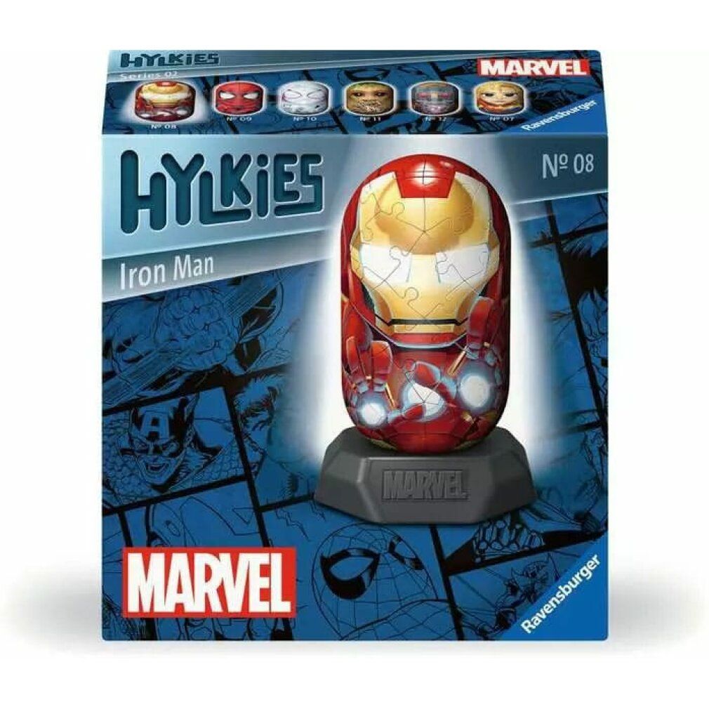 Marvel 3D Puzzle Iron Man Hylkies (54 Teile)