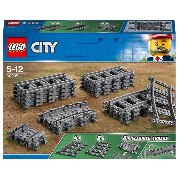 Merchandising Lego: 60205 - City Trains - Binari - Immagine 6