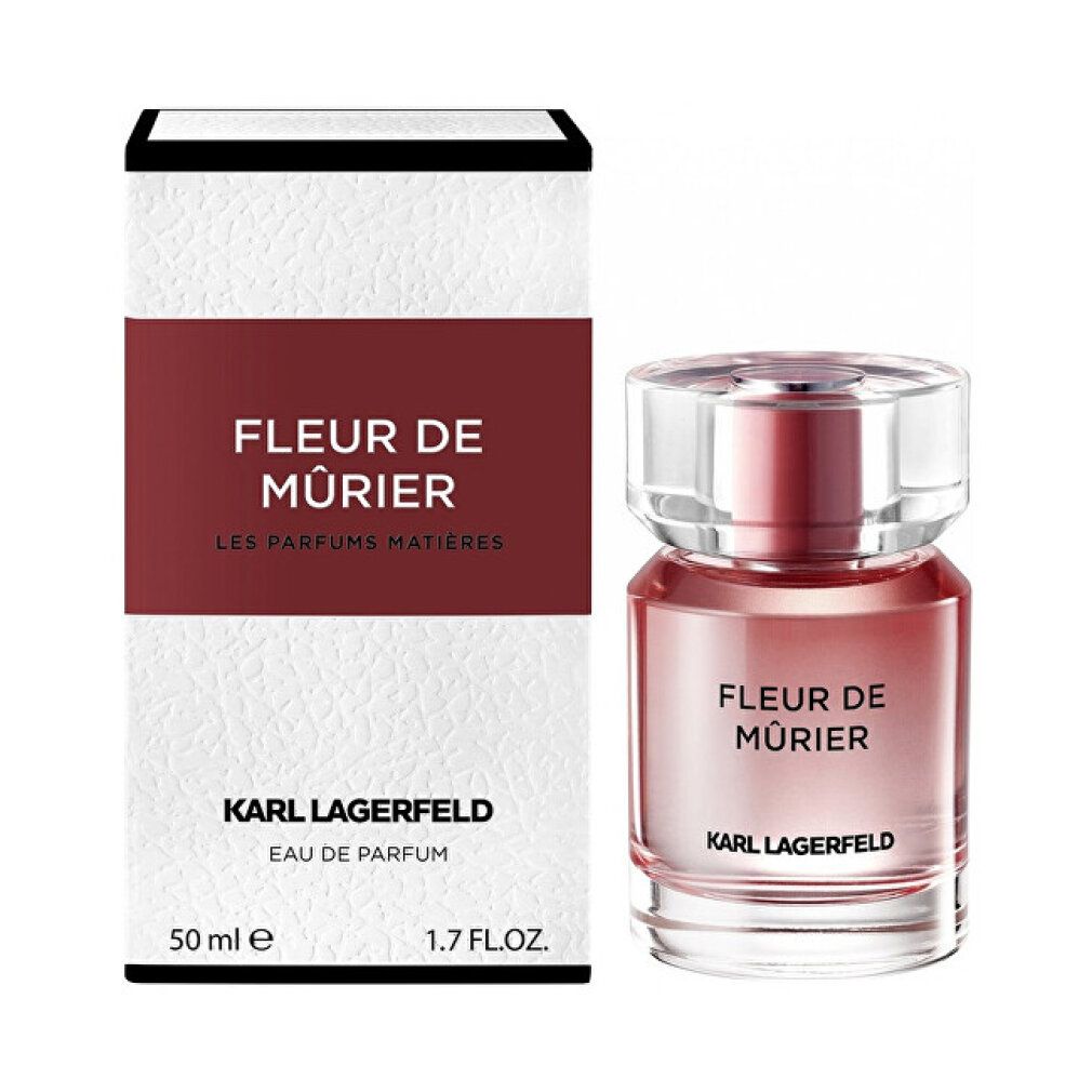 Karl Lagerfeld Fleur De Murier Eau De Parfum Spray mit Verpackung.