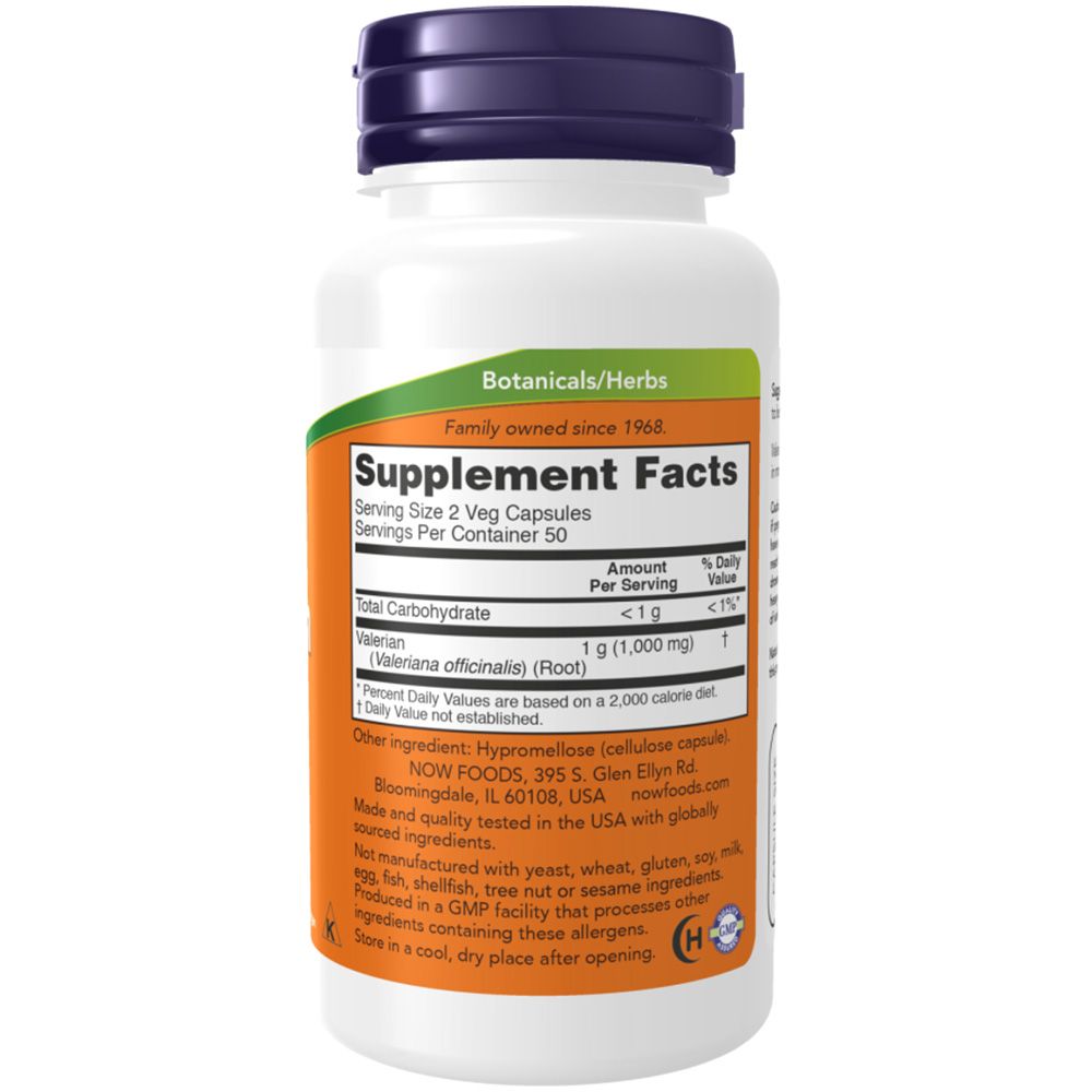 Now Foods, Valerian Root, 500mg
