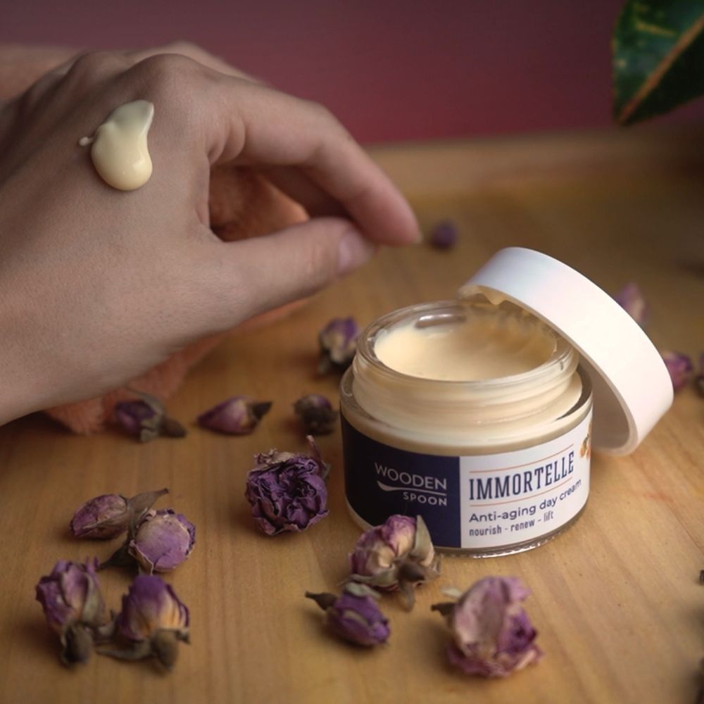 Wooden Spoon Regenerierende Anti-Age-Tagescreme mit Decke und Superfruit WoodenSpoon