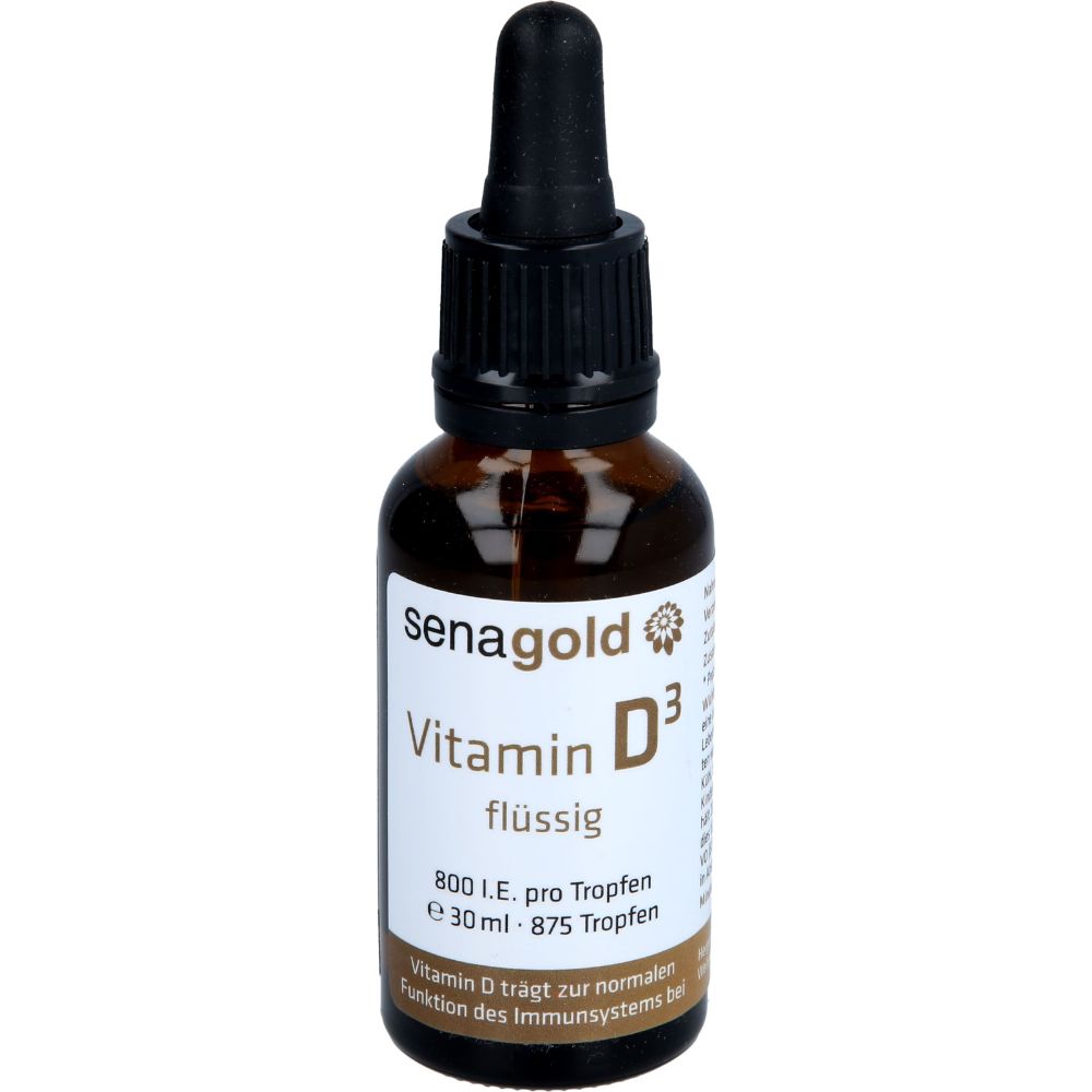 Senagold Vitamin D³ flüssig, 800 I.e. pro Tropfen 30 ml