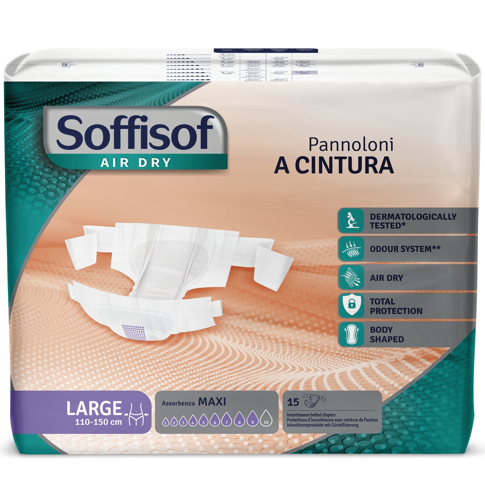 Soffisof Inkontinenzschutz mit Hüftbund