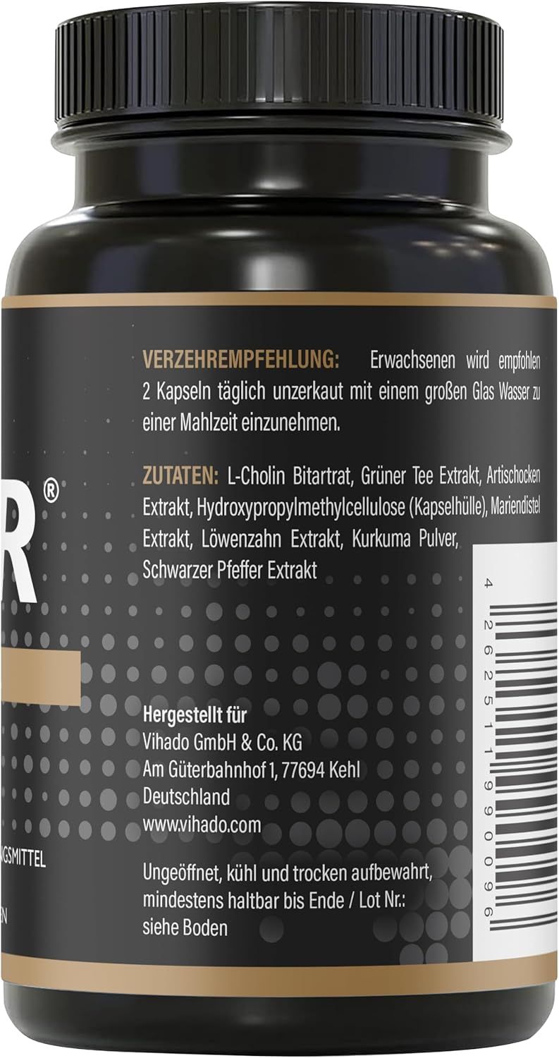 Leber Komplex Kapseln mit Cholin