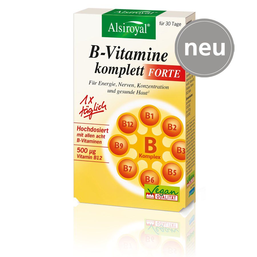 Alsiroyal B-Vitamine Komplett Forte 30St