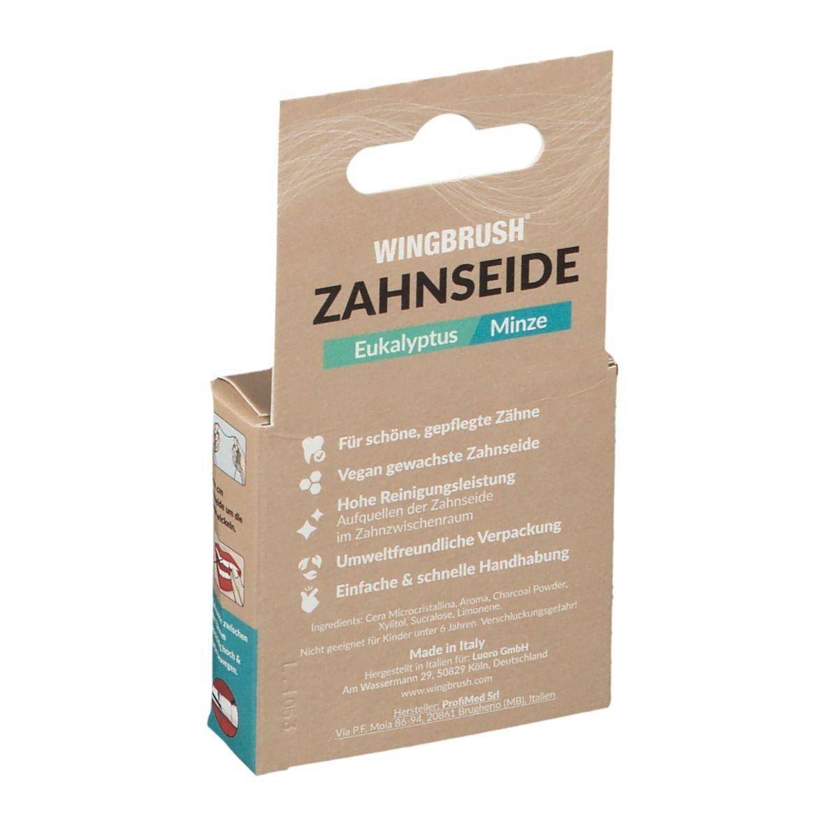 Wingbrush Zahnseide Eukalyptus Minze