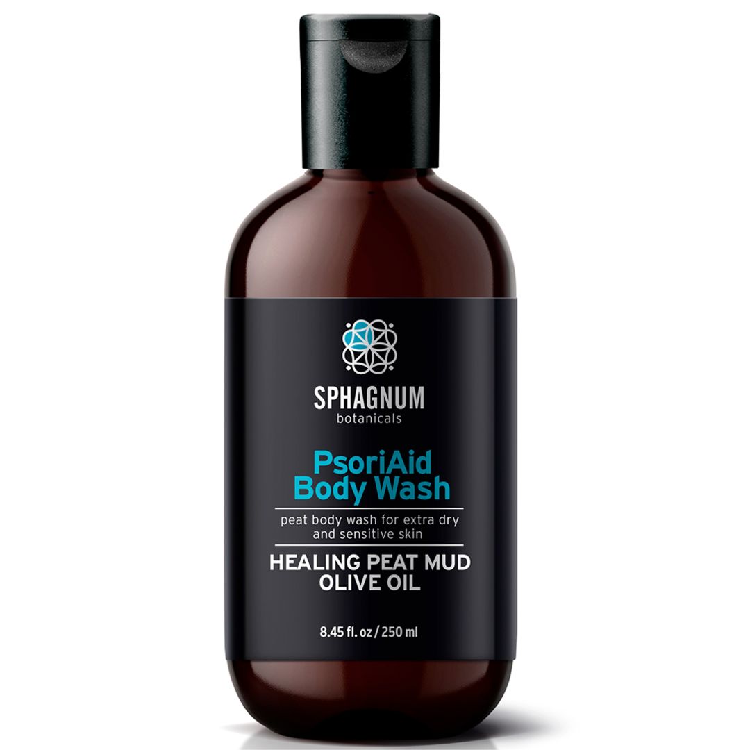Sphagnum Botanicals Psoriasis Body Wash - mit Olivenöl & Torf-Schlamm 250 ml Duschgel