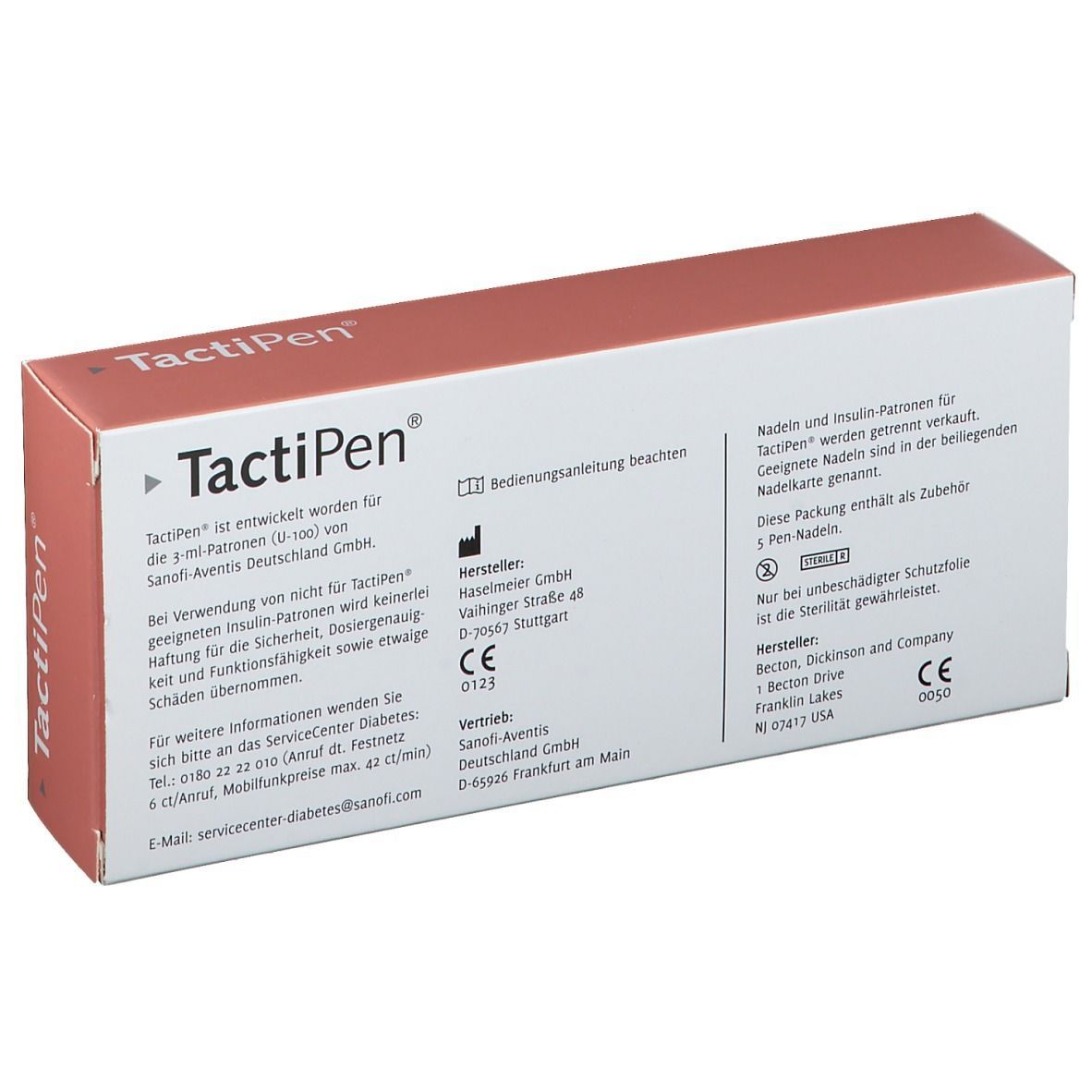TactiPen® Rot Injektionsgerät