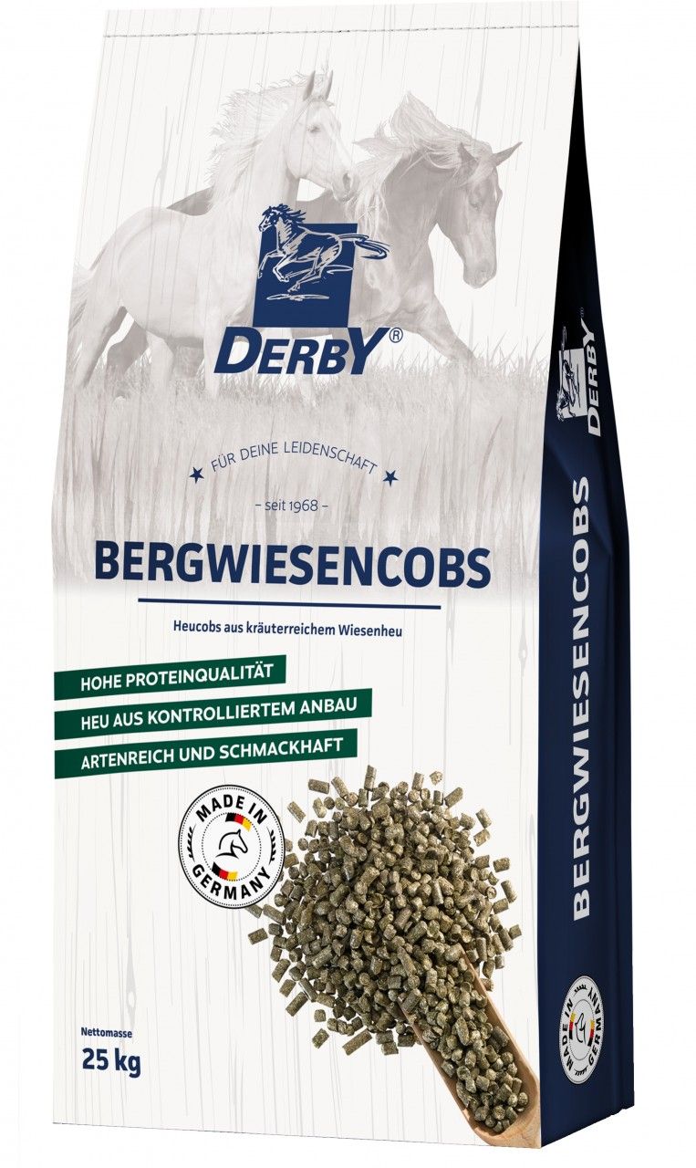 Derby Pferdefutter Bergwiesencobs