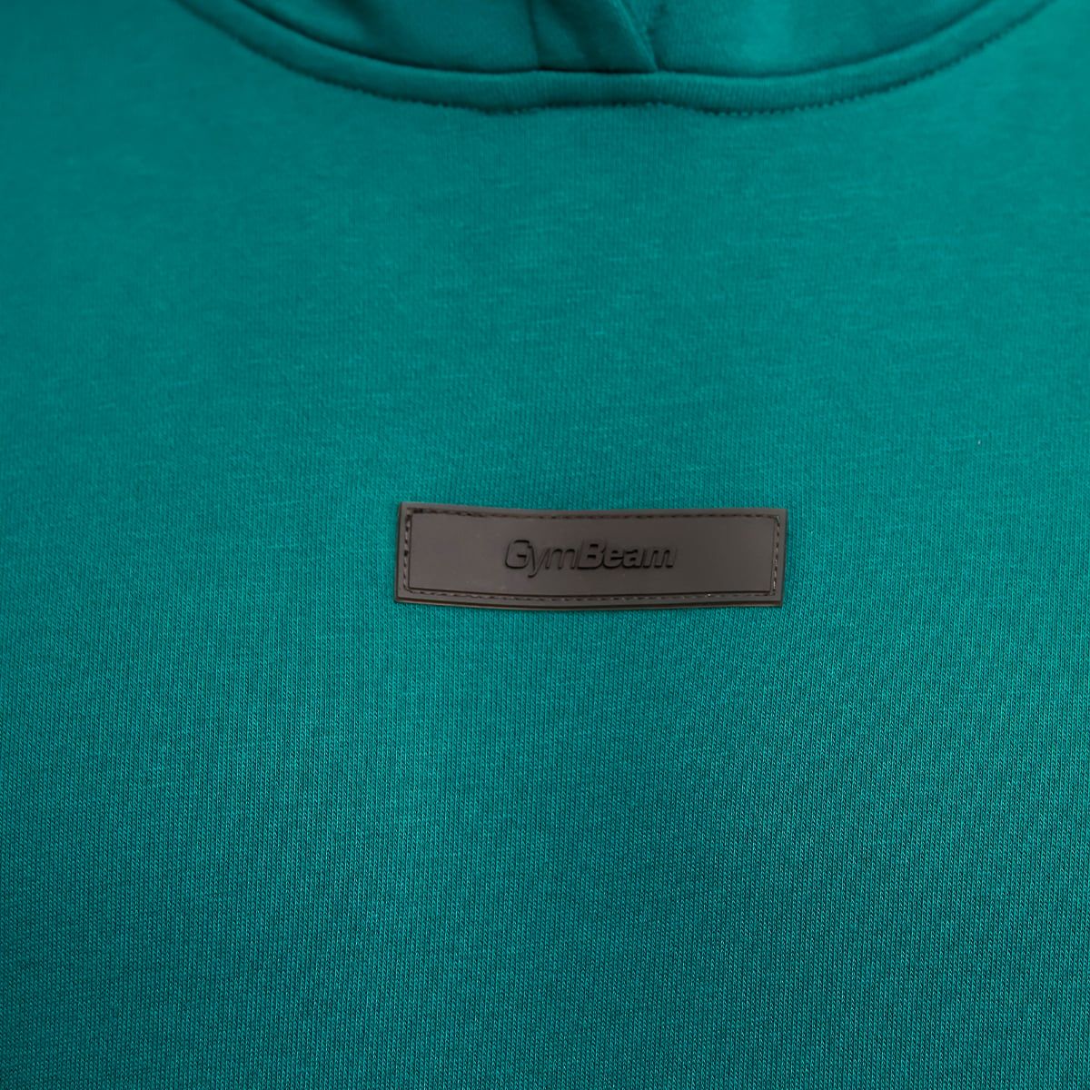 GymBeam Hoodie Herren Oversized mit Kapuze und Kängurutasche in Grün