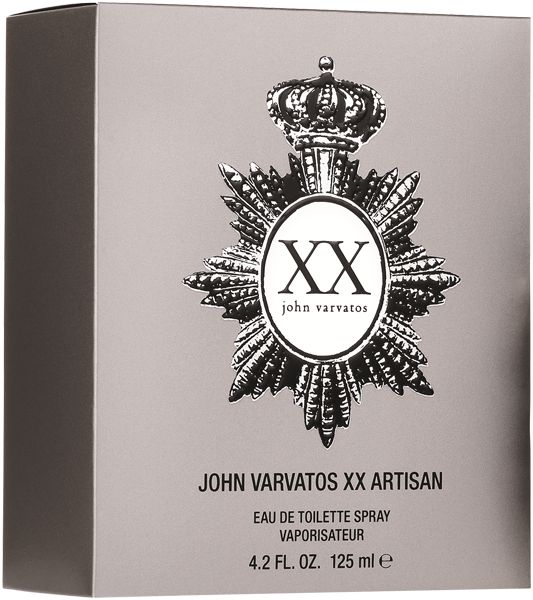 Verpackung für John Varvatos XX Artisan Eau de Toilette Spray, 125 ml.