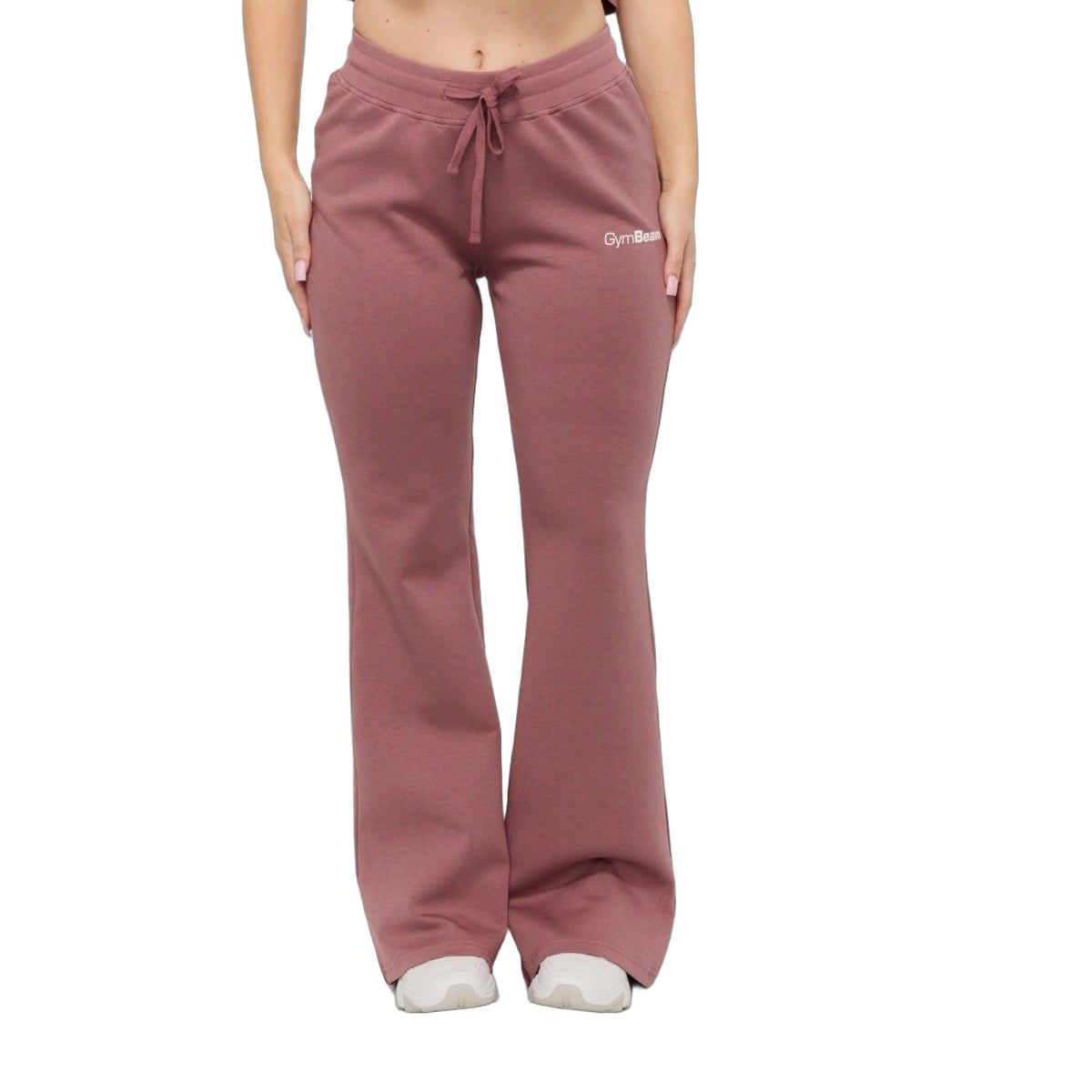 GymBeam Jogginghose Damen regular mit Flare-Schnitt in Haze 1 St