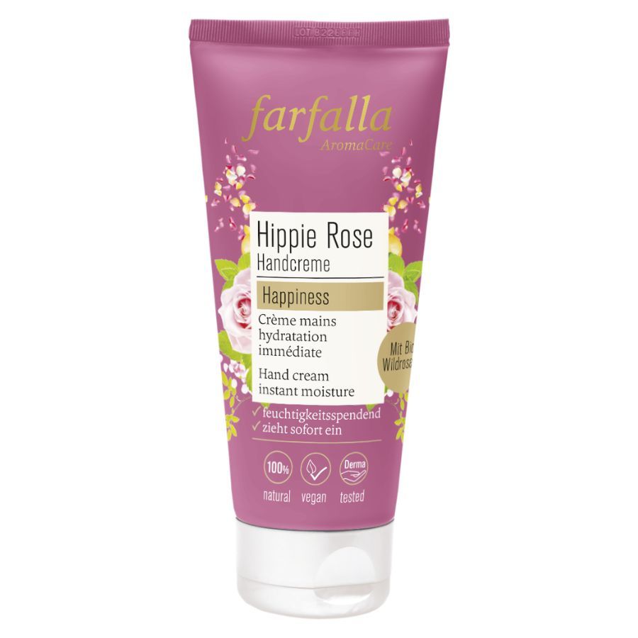 Farfalla Hippie rose Happiness Handcreme Bio