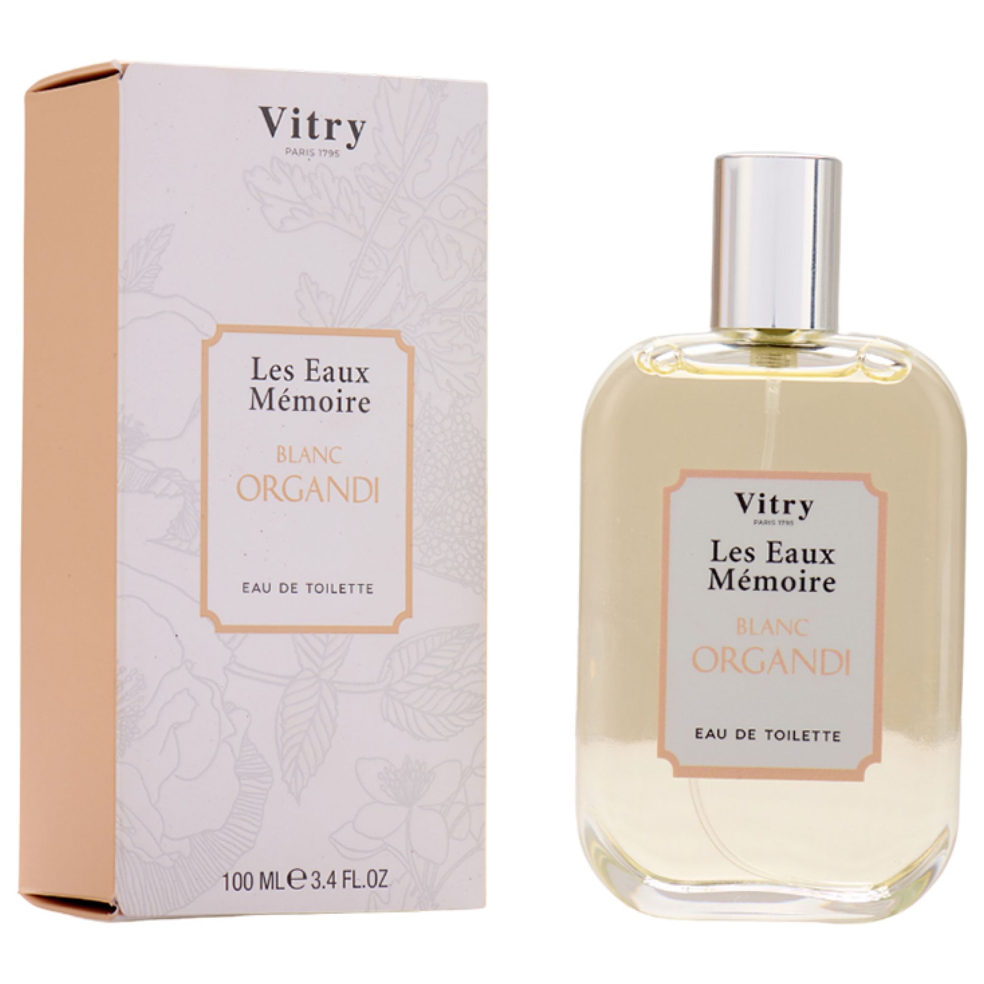 Vitry Eau de Toilette blanc organdi 100 ml
