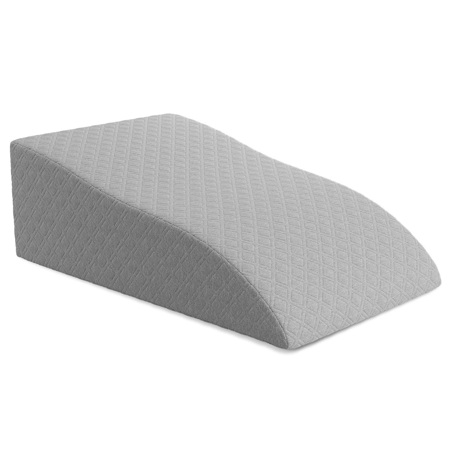 ELONEO Venenkissen Beinhochlagerungskissen aus Memory Foam mit abnehmbaren Bezug, 59x39x16 cm