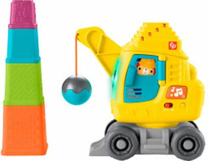 Mattel FISHER PRICE COUNT&STACK KRAN HXF48