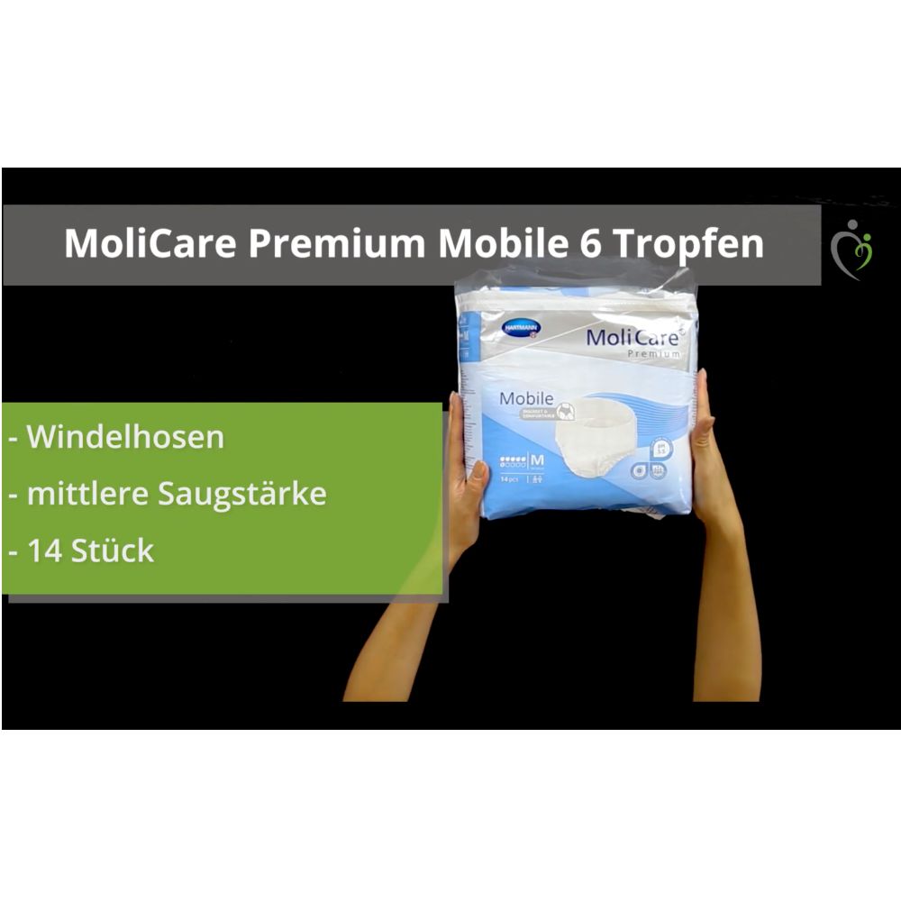 MoliCare Premium Mobile 6 Tropfen Gr. XL, Einweg-Inkontinenzunterwäsche für Männer und Frauen, Windelhosen für Erwachsene