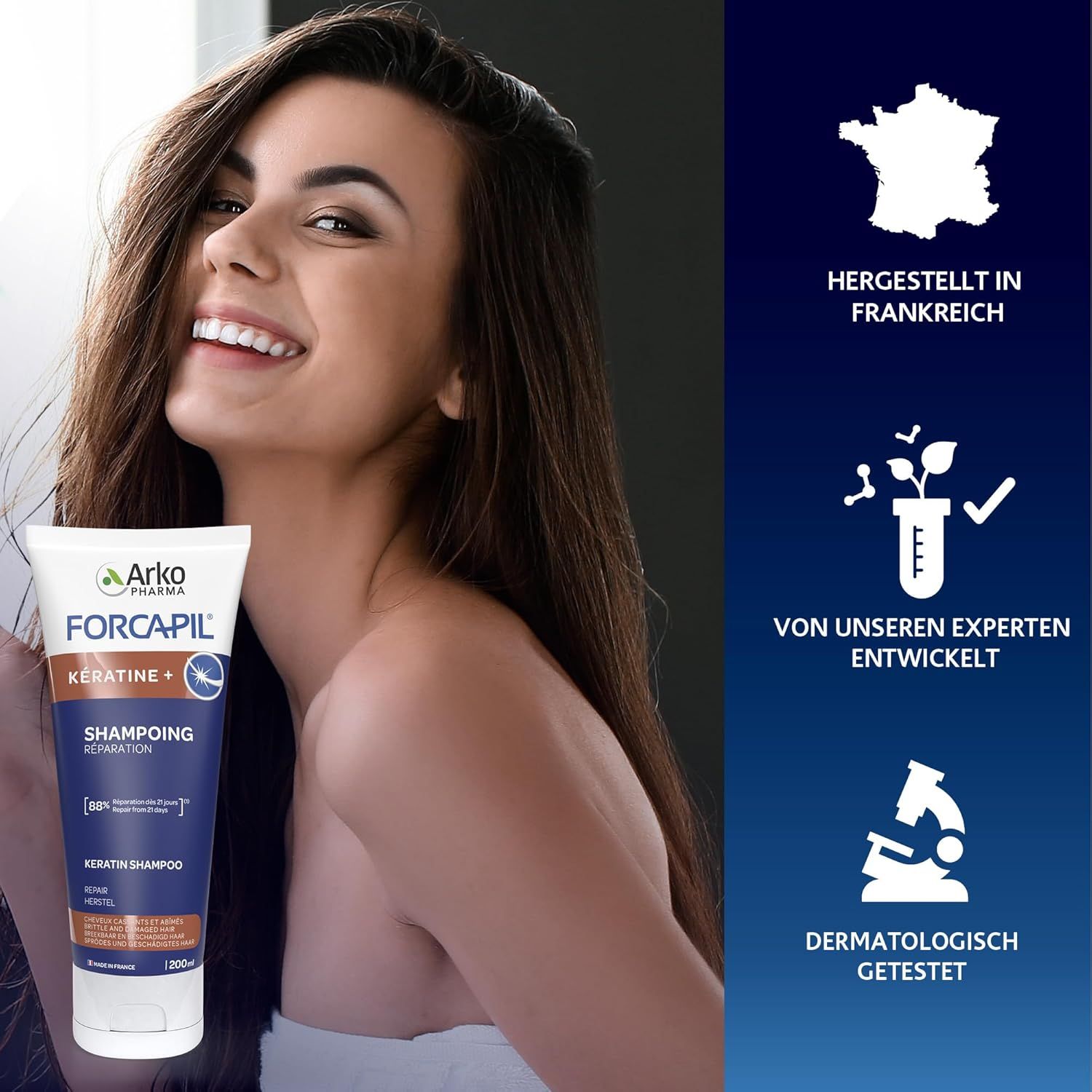 Arkopharma  Forcapil Keratin Shampoo