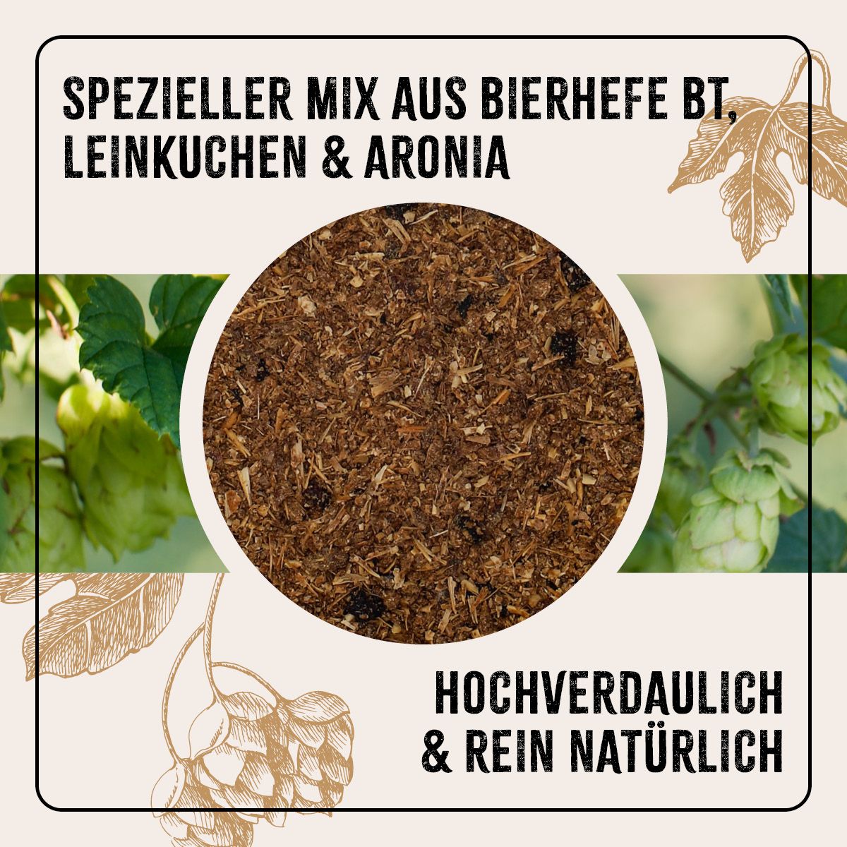 AniForte FarmLife Geflügel Bierhefe Spezial Mix 1 kg Pulver