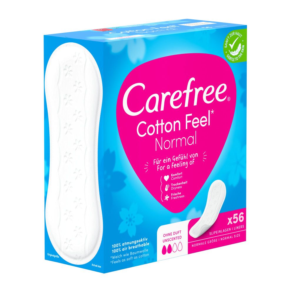 Carefree - Slipeinlagen "Cotton Feel Normal" ohne Duft 280 St.