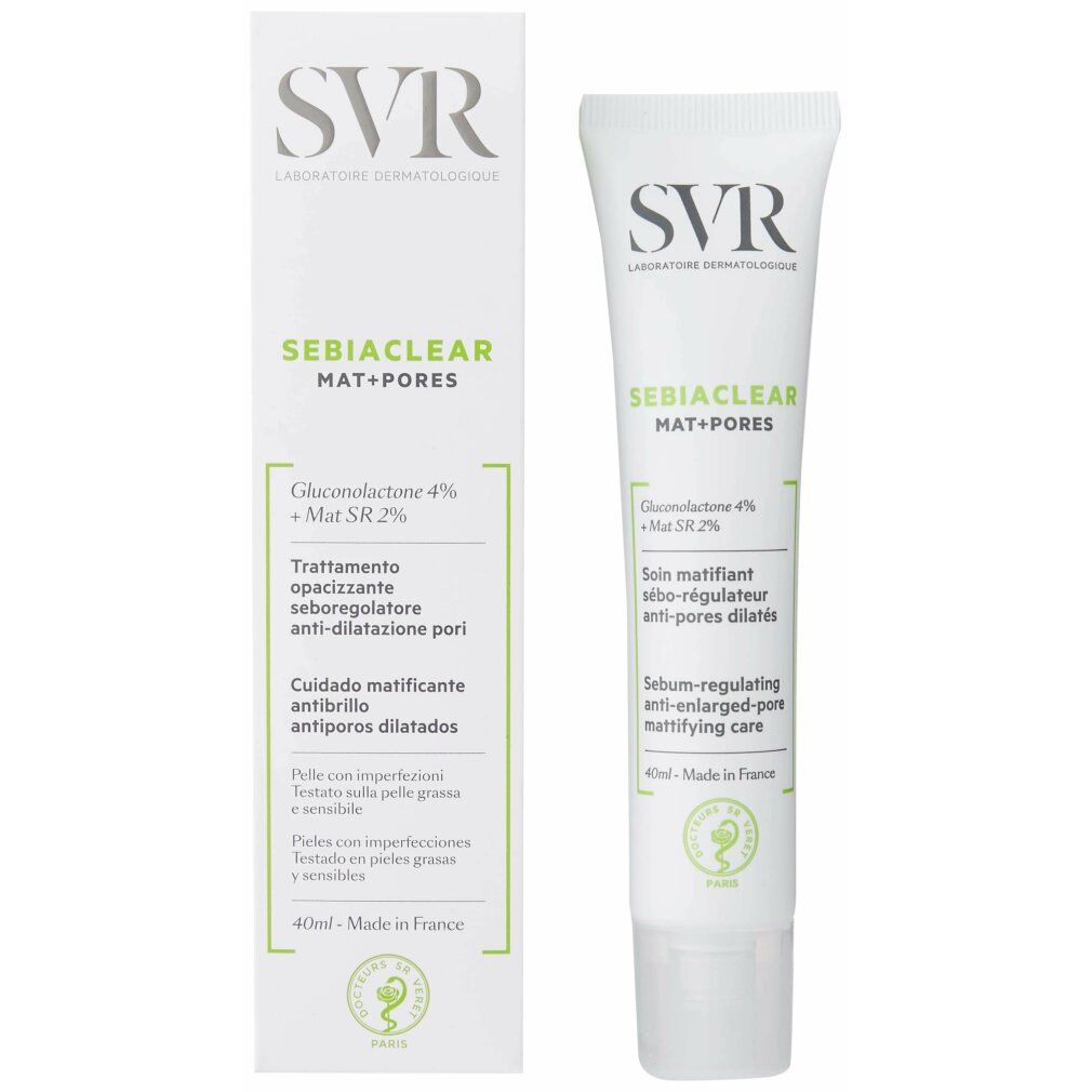 SVR Sebiaclear Matt + Poren Tube mit Applikator.