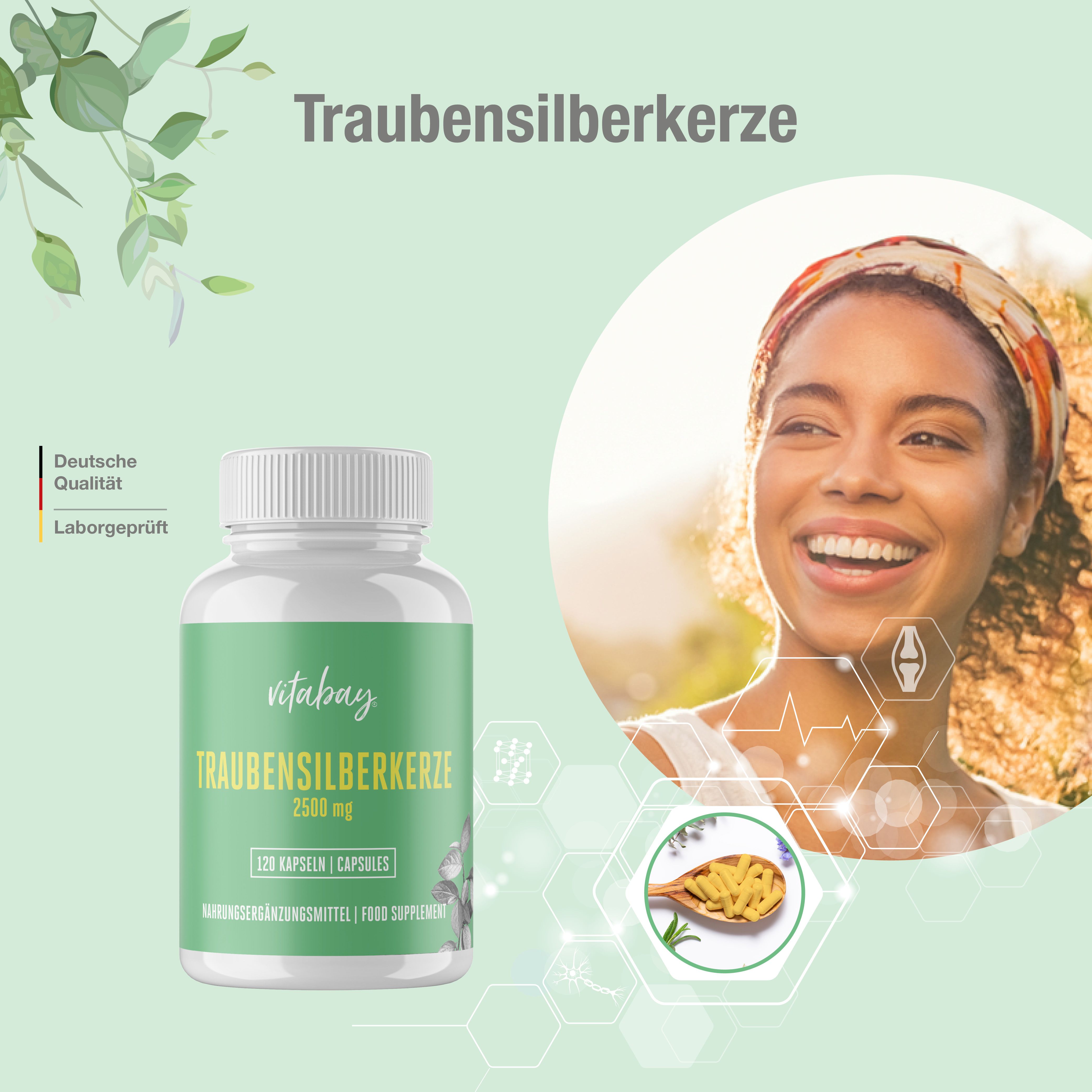 Vitabay Traubensilberkerze 2500 mg 360 St Set