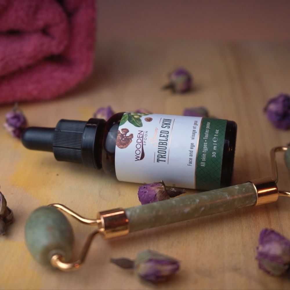 Wooden Spoon Serum für problematische Haut mit Tamanu- und Marulaöl WoodenSpoon