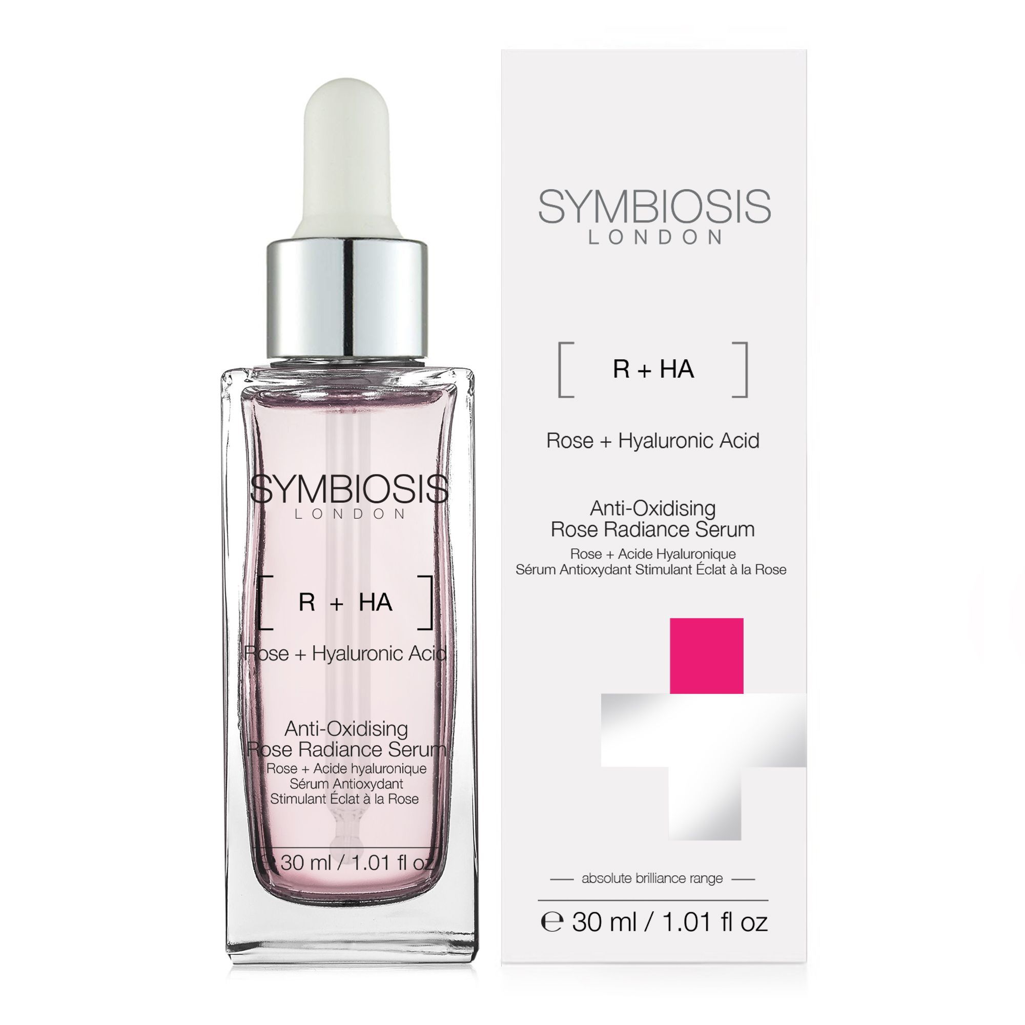 Symbiosis [Rose + Hyaluronic Acid] - Anti-Oxidising Rose Radiance Serum