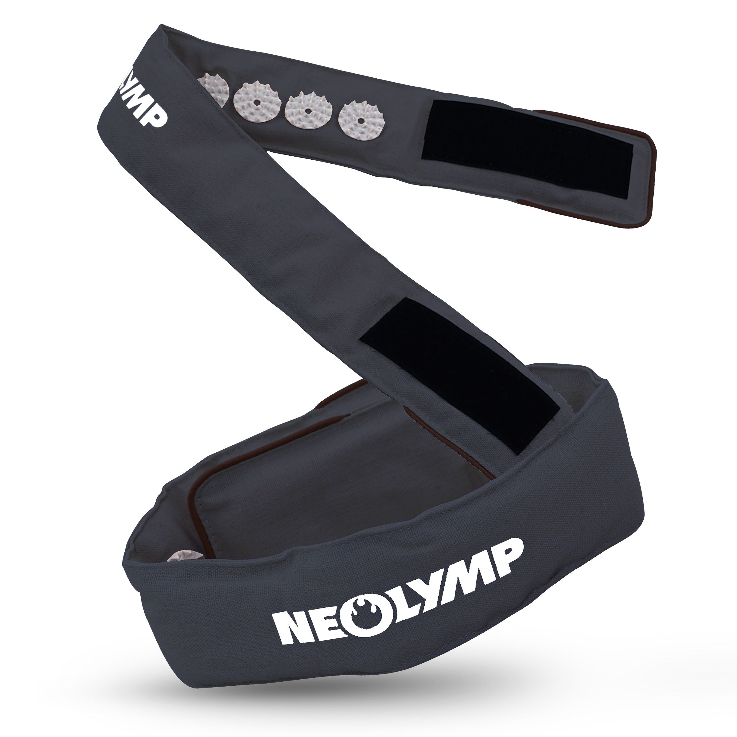 NEOLYMP Akupressur Stirnband Grau