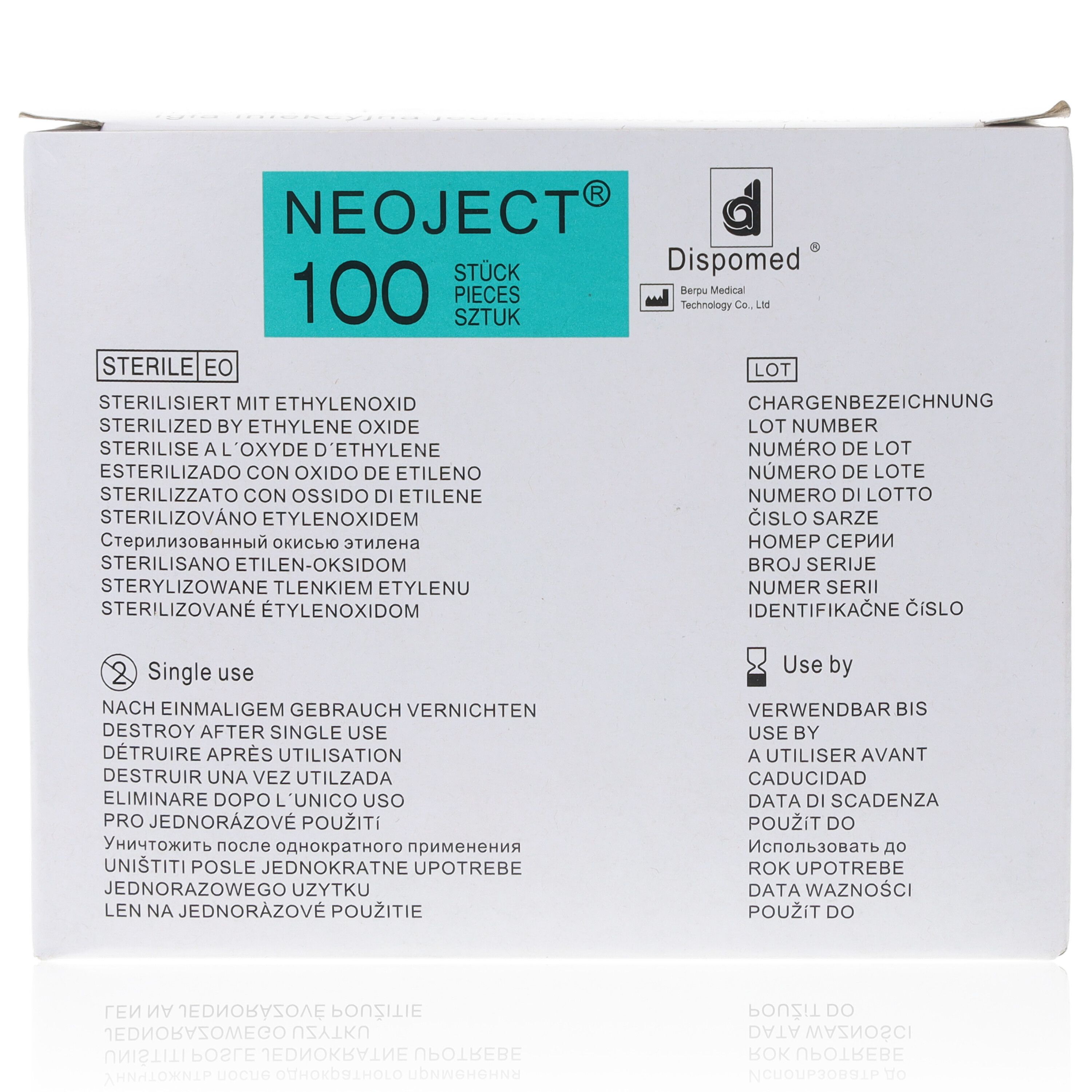 NEOJECT Kanüle Nr. 17 lila 24G 0,55 x 25mm