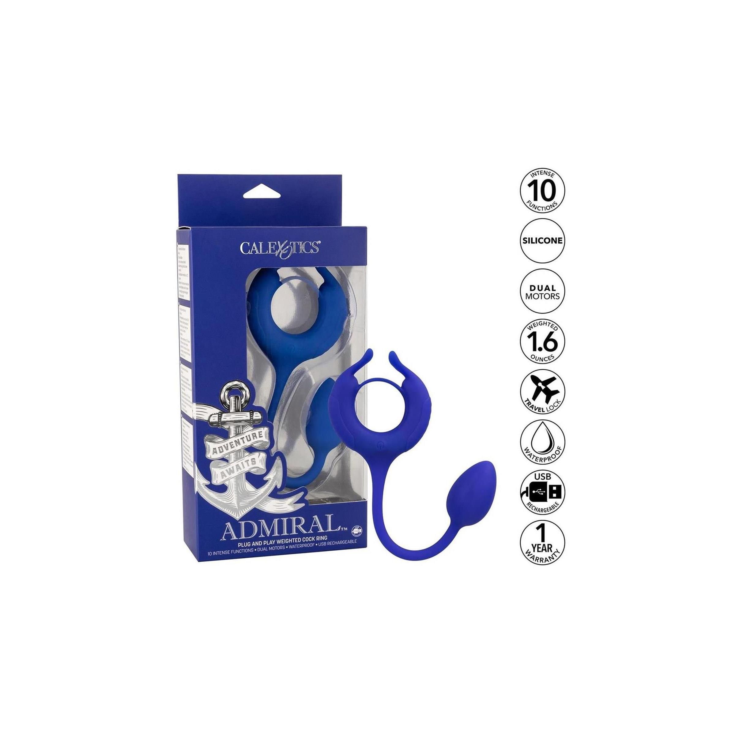 CalExotics - Admiral Weighted Cock Ring