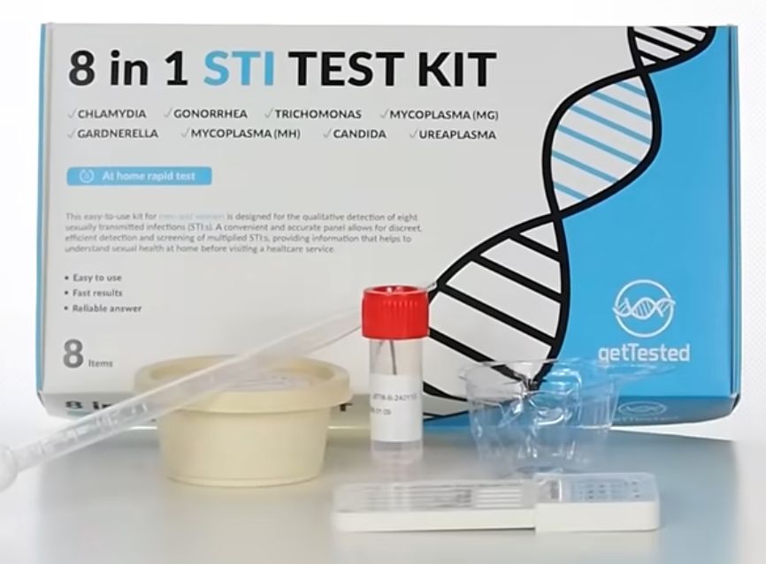 GetTested 8 in 1 STI Test-Kit Schnelltest