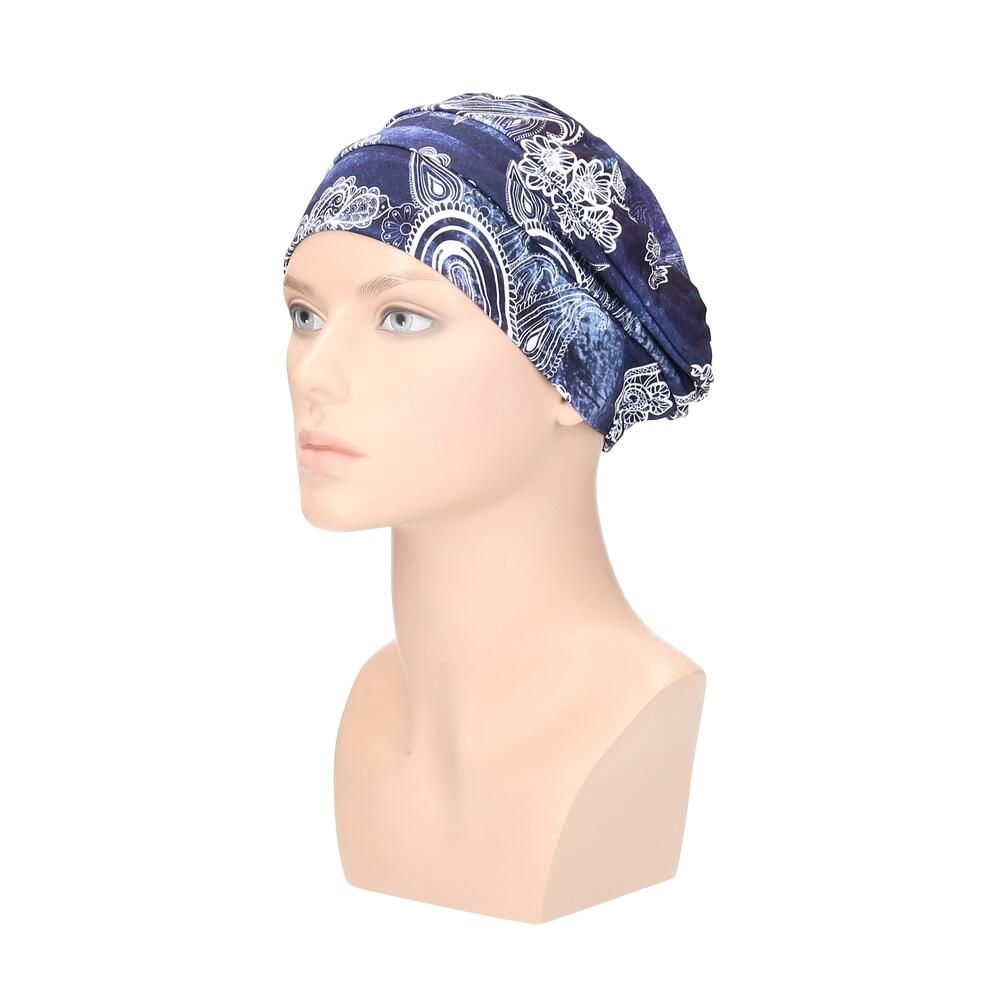 Turban Thula von Turbane - designs by Lofty in Blue/White Fantasy 1 St