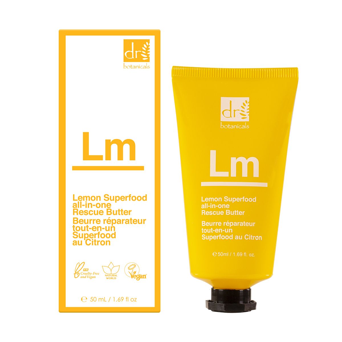 Dr Botanicals Lemon Superfood all-in-one Rescue Butter