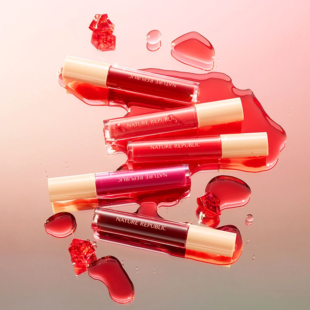 NATURE REPUBLIC By Flower Water Gel Tint Lip Tint 05 Plum Rush