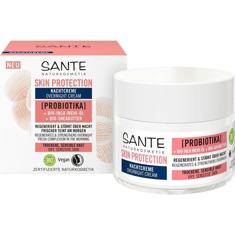 Sante Skin Protection Crème de nuit aux probiotiques