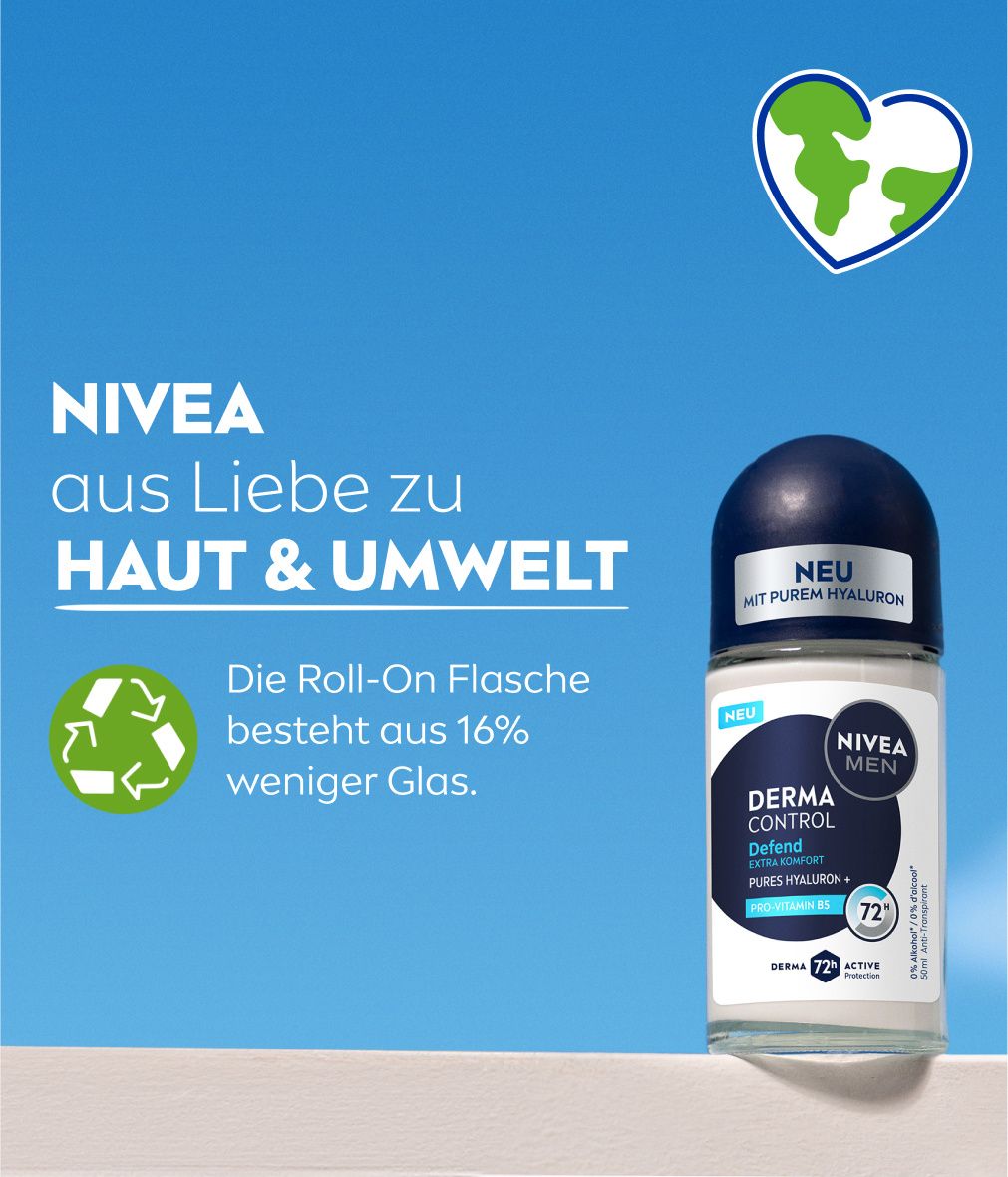 NIVEA Men Derma Control Defend Roll-On